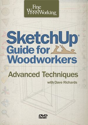 Sketchup(r) Guide for Woodworkers: Advanced Techniques image number 0
