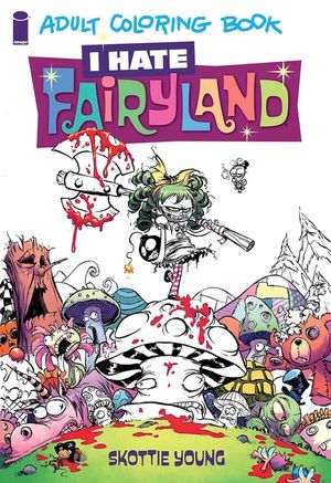 I Hate Fairyland Adult Coloring Book image number 0
