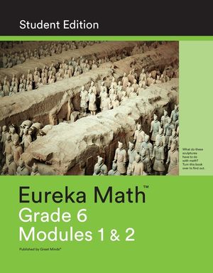 Eureka Math Grade 6 Student Edition Book #1 (Modules 1 & 2) image number 0