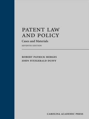 Patent Law and Policy : Cases and Materials image number 0