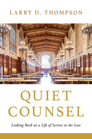 Quiet Counsel: Looking Back on a Life of Service to the Law image number 0