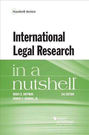 International Legal Research in a Nutshell image number 0