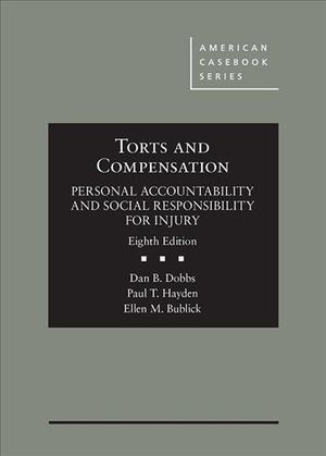 Torts and Compensation, Personal Accountability and Social Responsibility for Injury image number 0