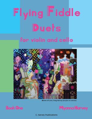 Flying Fiddle Duets for Violin and Cello, Book One image number 0
