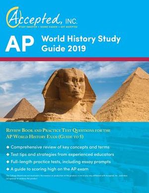 AP World History Study Guide 2019: Review Book and Practice Test Questions for the AP World History Exam (Guide to 5) image number 0