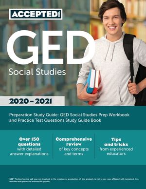 GED Social Studies Preparation Study Guide: GED Social Studies Prep Workbook and Practice Test Questions Study Guide Book image number 0