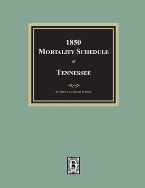 1850 Mortality Schedule of Tennessee image number 0