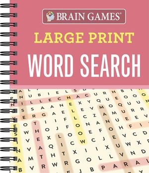 Brain Games - Large Print Word Search image number 0