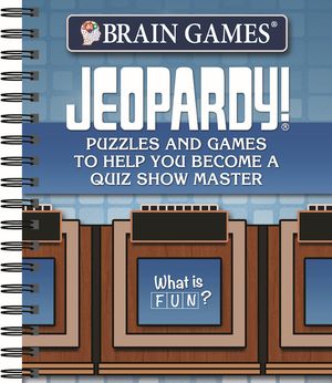 Brain Games - Jeopardy!: Puzzles and Games to Help You Become a Quiz Show Master image number 0