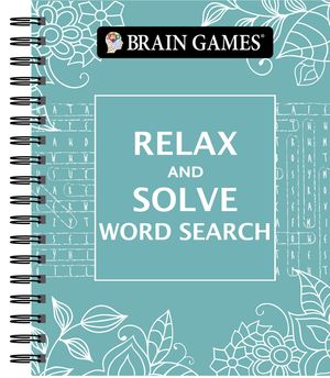 Brain Games - Relax and Solve: Word Search (Teal) image number 0