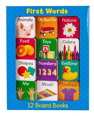 First Words (12 Book Set & Downloadable App!) image number 0