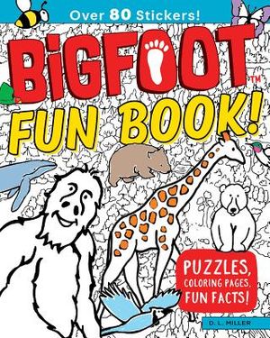Bigfoot Fun Book!: Puzzles, Coloring Pages, Fun Facts! image number 0