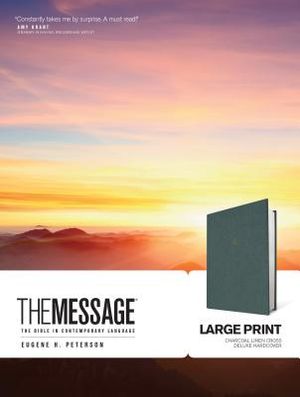 The Message Large Print: The Bible in Contemporary Language image number 0