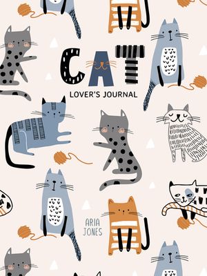 Cat Lover's Blank Journal: A Cute Journal of Cat Whiskers and Diary Notebook Pages image number 0