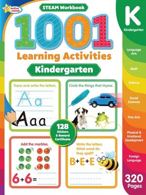 1001 Kindergarten Steam Workbook image number 0