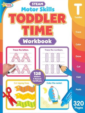 Toddler Time Motor Skills Steam Workbook image number 0