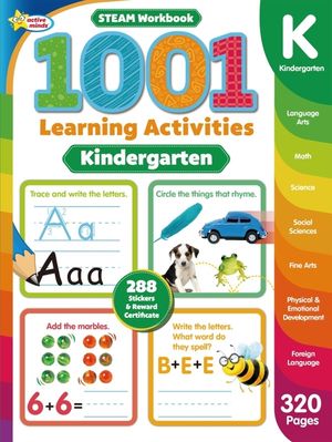 Club 1001 Kindergarten Steam Workbook image number 0