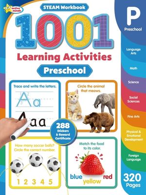 Club 1001 Preschool Steam Workbook image number 0