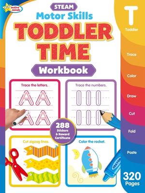 Club Toddler Time Motor Skills Steam Workbook image number 0