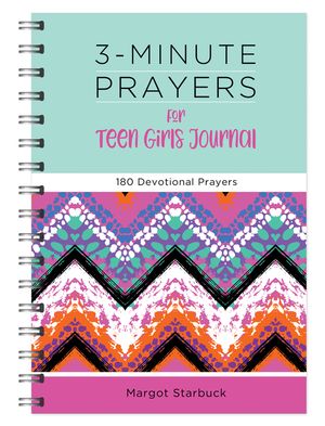 3-Minute Prayers for Teen Girls Journal: 180 Devotional Prayers image number 0