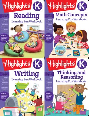 Highlights Kindergarten Learning Workbook Pack image number 0