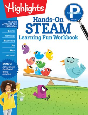 Preschool Hands-On Steam Learning Fun Workbook image number 0