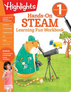 First Grade Hands-On Steam Learning Fun Workbook image number 0