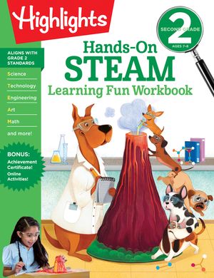 Second Grade Hands-On Steam Learning Fun Workbook image number 0