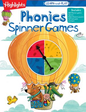 Highlights Learn-And-Play Phonics Spinner Games image number 0