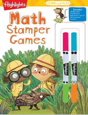 Highlights Learn-And-Play Math Stamper Games image number 0