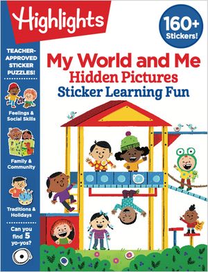 My World and Me Hidden Pictures Sticker Learning Fun image number 0