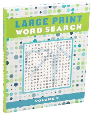 Large Print Word Search Volume 2, 2 image number 0