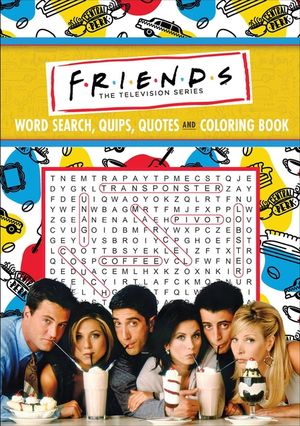 Friends Word Search, Quips, Quotes, and Coloring Book image number 0