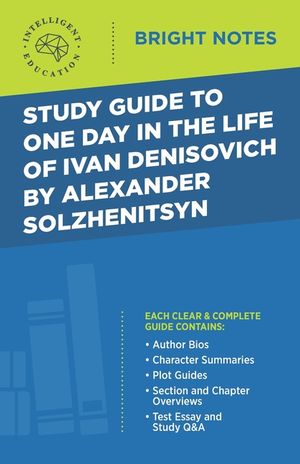 Study Guide to One Day in the Life of Ivan Denisovich by Alexander Solzhenitsyn image number 0