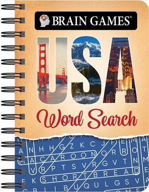 Brain Games Mini - USA Word Search image number 0