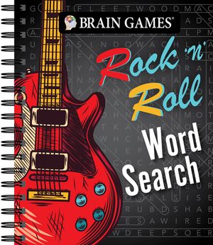 Brain Games - Rock 'n' Roll Word Search image number 0