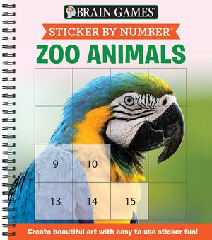 Sticker by Number: Zoo Animals image number 0