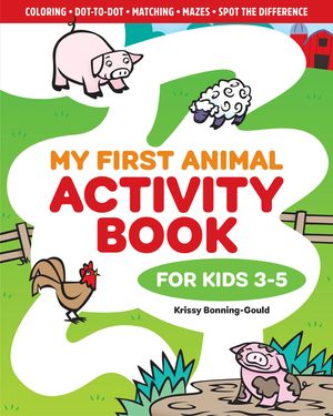 My First Animal Activity Book: For Kids 3-5 image number 0