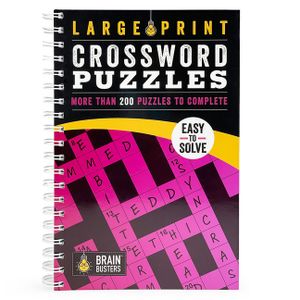 Large Print Crossword Puzzles: Over 200 Puzzles to Complete image number 0