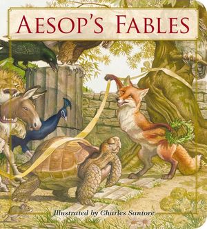 Aesop's Fables Oversized Padded Board Book: The Classic Edition image number 0