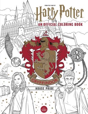 Harry Potter: Gryffindor House Pride: The Official Coloring Book: (Gifts Books for Harry Potter Fans, Adult Coloring Books) image number 0