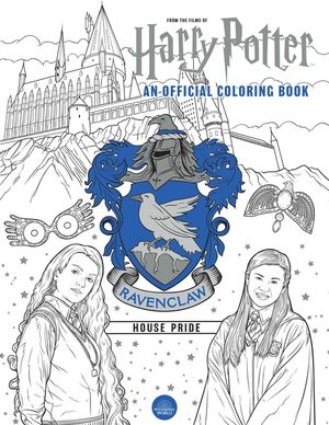 Harry Potter: Ravenclaw House Pride: The Official Coloring Book: (Gifts Books for Harry Potter Fans, Adult Coloring Books) image number 0