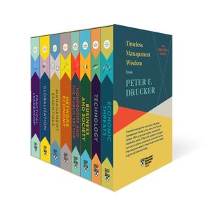 Peter F. Drucker Boxed Set (8 Books) (the Drucker Library) image number 0
