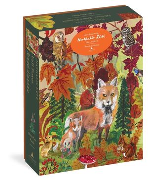 Nathalie L&eacute;t&eacute; Fall Foxes 1,000-Piece Puzzle image number 0