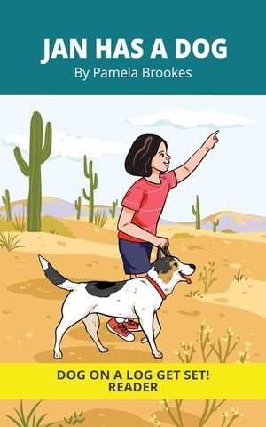 Jan Has a Dog: Decodable Series for Learning to Read. For Early Readers and Students with Dyslexia. (Words with Three Letters) image number 0