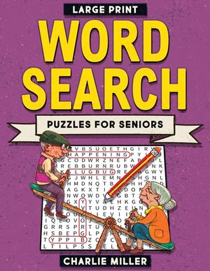 Large Print Word Search Puzzles for Seniors image number 0