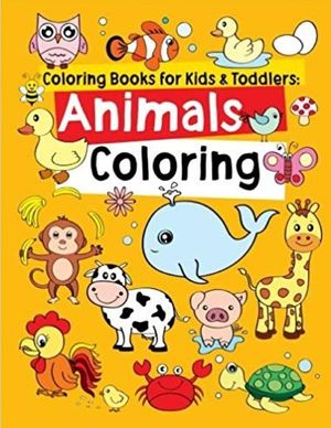 coloring books for kids & Toddlers: Animals coloring image number 0