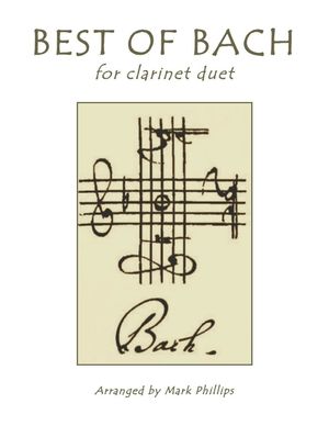 Best of Bach for Clarinet Duet image number 0