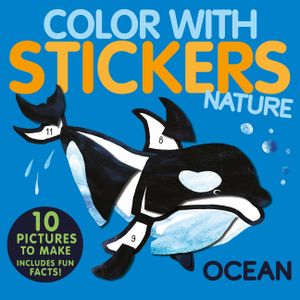 Color with Stickers: Ocean: Create 10 Pictures with Stickers! image number 0