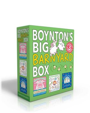 Boynton's Big Barnyard Box (Boxed Set): Perfect Piggies!; Fifteen Animals!; Barnyard Dance! image number 0